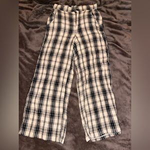 xs plaid pants